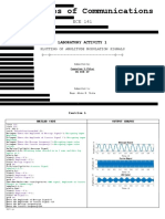 Principles of Communications: Laboratory Activity 1