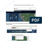 1 Paso Ingreso Ala Pagina Del Senamhi para Obtener Los Datos Del Rio Miraflores