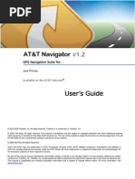 AT&T Navigator v1.2 User's Guide for Java Phones