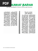Sholawat Badar English Subtitle Abrahamic Religions