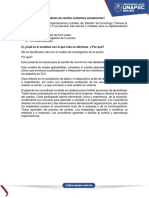 Foro de Reflexión. Análisis Comparativo de Los Diferentes Modelos de Cambio y DO