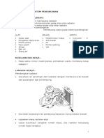 Job Sheet Pembersihan Sistem Pendinginan