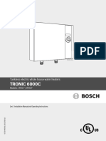 Bosch WH17-27 Installation Instructions US
