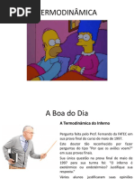 Revisão de Termodinâmica