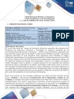 Syllabus Del Curso Salud Ocupacional