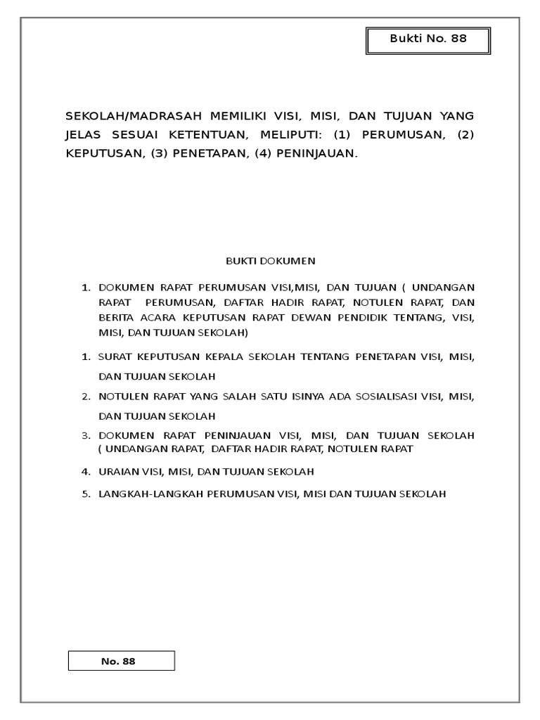 440 Contoh Undangan Rapat Penyusunan Visi Misi Sekolah Gratis Terbaik
