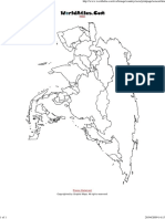 Asia Outline Map PDF