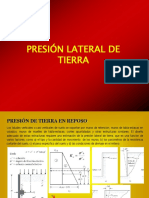 Presión Lateral de Suelo