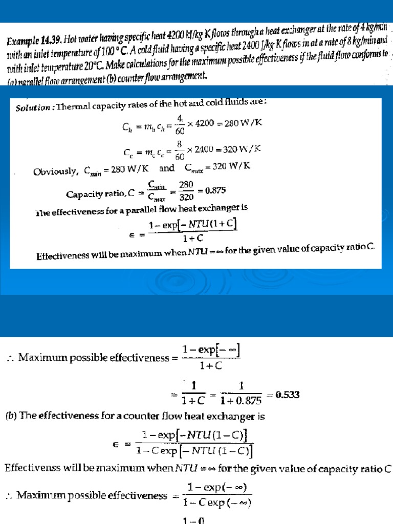 Exchanger Prob