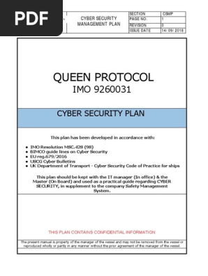 Cyber Security Plan