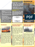 Leaflet Kebakaran Hutan