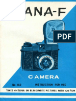 Diana-F Camera Manual