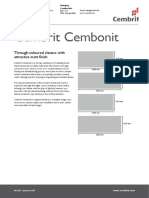 Cembrit Cembonit: Exterior Cladding