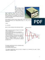 Ballistic Galvanometer