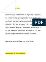 Funciones Del Ingeniero de Produccion