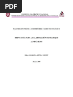 Manual Para Hacer Trabajos