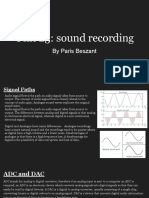 Unit 25 Sound Recording