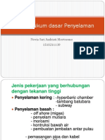 Hukum-Hukum Dasar Penyelaman