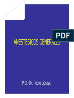 Anestesicos Generales y Locales 2010