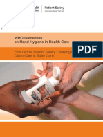 Guidelines On Hand Hygiene