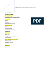 Listening Workshop - Making Plans for the Evening - Worksheet - Course 7