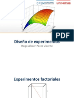 Diseño de experimentos factoriales - Introducción a sus conceptos básicos