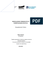 Musicalidade Comunicativa e Parentalidade Intuitiva: Enquadramento Teórico