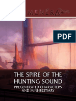 The Spire of the Hunting Sound Characters and Mini Bestiary