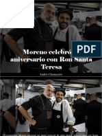 Andrés Chumaceiro - Moreno Celebró Su Aniversario Con Ron Santa Teresa