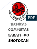 El Blog Del Dojo - Tecnicas Completas Karate-Do Shotokan