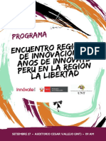 Programa Encuentro Regional de Innovación