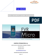 FVR Micro Hizli Devreye Alma Kilavuzu