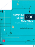 Administración de Recursos Humanos - El Capital Humano de Las Organizaciones