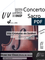 Concerto Sacro Músicas