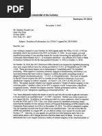 As Community Reinvestment Act Is Targeted by Otting Inner City Press FOIA Appeal Denied, Nov 19 ANPR Scam