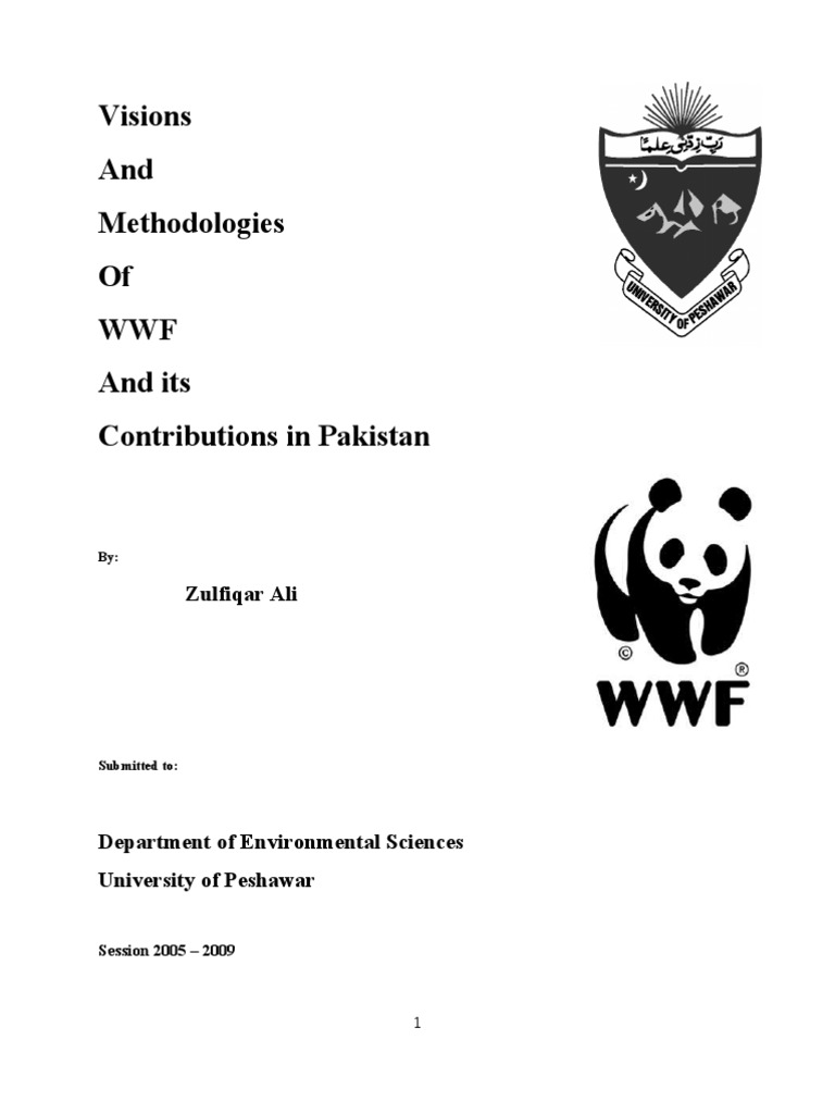 WWF Contributions and Projects in Pakistan | PDF | World Wide Fund For ...