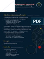 Programe Formation Marketing Digital PDF