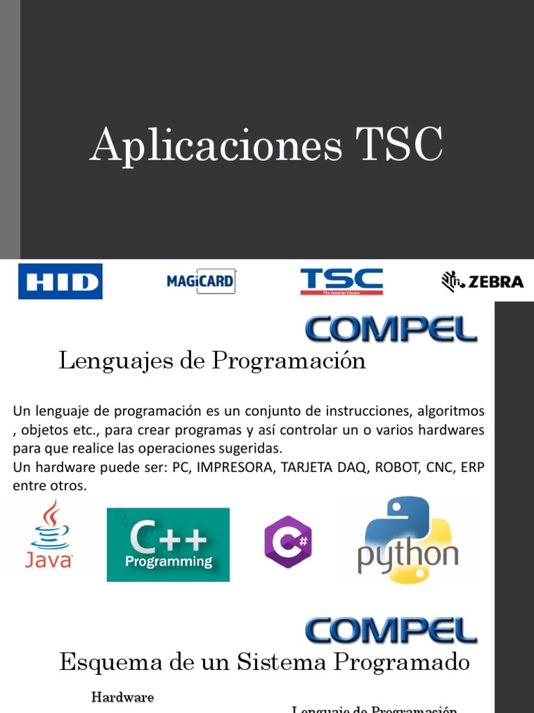 Lenguaje TSPL para Impresoras TSC | PDF | Aplicación movil | Impresora ...