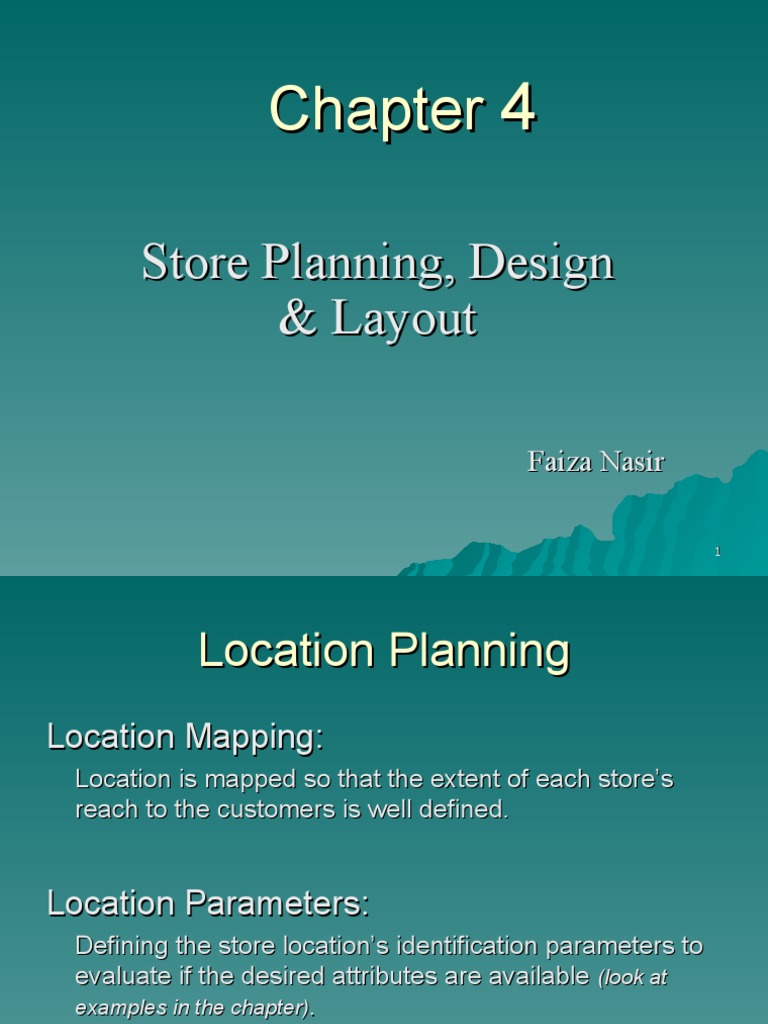 Store Planning and Design Strategies | PDF | Retail | Business Process