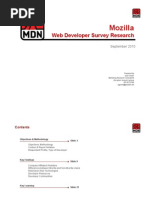 Download Web Developers  the Open Web - Survey Results by Jay Patel SN39278543 doc pdf