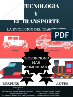 Integradora Infografia_La Tecnologia y El Transporte_Leandro Daniel Luque Lopez
