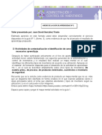 Taller Unidad 1 Administración y Control de Inventarios