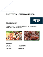 PROYECTO LOMBRICES