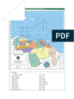 Mapa Político de La Republica Bolivariana de Venezuela