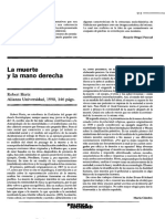 La - Muerte - y - La - Mano - Derecha Reseña PDF