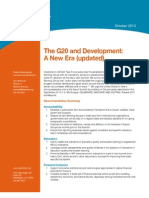 G20 Summit Policy Paper UPDATED 10-4-10
