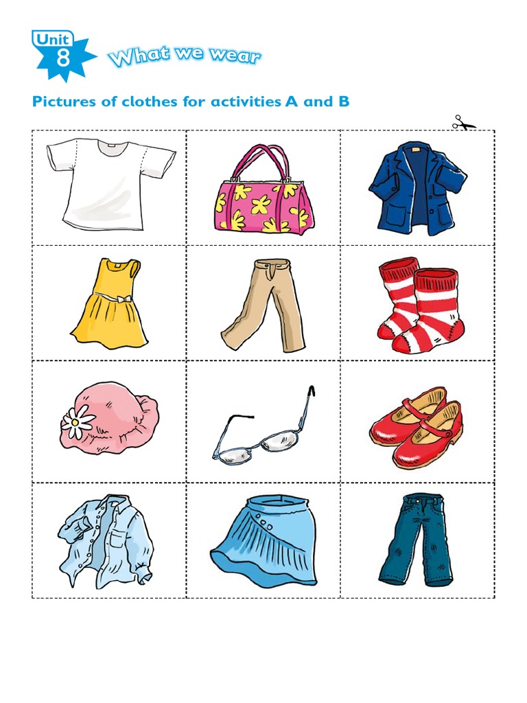 Clothing and Animal Activity Resources | PDF