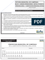 Prefeitura Municipal de Campinas: Concurso Público - Cargos Operacionais - Edital #005/2012