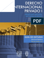 Derecho Internacional Privado 1 6 Semestre PDF