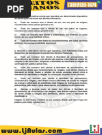 Agente Penitenciario Mg- Questões Direitos Humanos #2